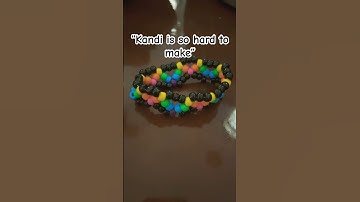 THESE R SOO EASY #kandi #kandikid #beads #shorts