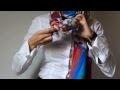 Как красиво завязывать шейный платок от ExclusiveTextile.ru
