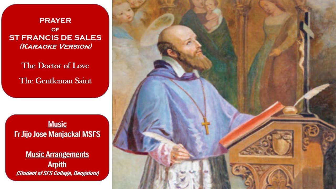 Prayer of St Francis de Sales Hymn (Karaoke) YouTube