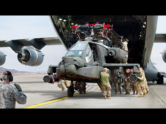 How US Transports its Most Feared Helicopters Inside Gigantic Aircraft class=