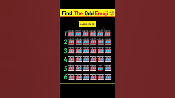 Memory Test🤯|| Find The Odd Emoji Out || Emoji Puzzle Quiz || part 56|| #shorts#emoji