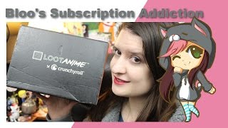 Loot Anime | Galaxy
Loot Animes Galaxy box is filled with unique items from Robotech, Cowboy Bebop, Sailor Moon and more!
Find out more about Loot Anime and sign up at http://lootcrate.com/bloosica
Use code BLOOSICA for 10% off your first box
Box was provided by Loot Crate for review.
Follow Us:
MyFigureCollection: http://myfigurecollection.net/profile/Bloosica
Facebook: https://www.facebook.com/Bloosica
Twitter: https://twitter.com/bloosica
Instagram: http://instagram.com/bloosica
GEMR: https://gemr.com/user/bloosica
Music by Anna Yvette and AFK - Clouds
https://www.youtube.com/watch?v=KeU2pyfBz1E
Provided by No Copywritesounds
Anna Yvette:
• https://soundcloud.com/annayvette
• https://www.facebook.com/annayvettemusic
• https://twitter.com/annayvettemusic
• https://www.youtube.com/annayvette
AFK:
• https://soundcloud.com/afkdubstep
• https://www.facebook.com/afkdubstep
• https://twitter.com/afkdubstep Loot Anime | Galaxy