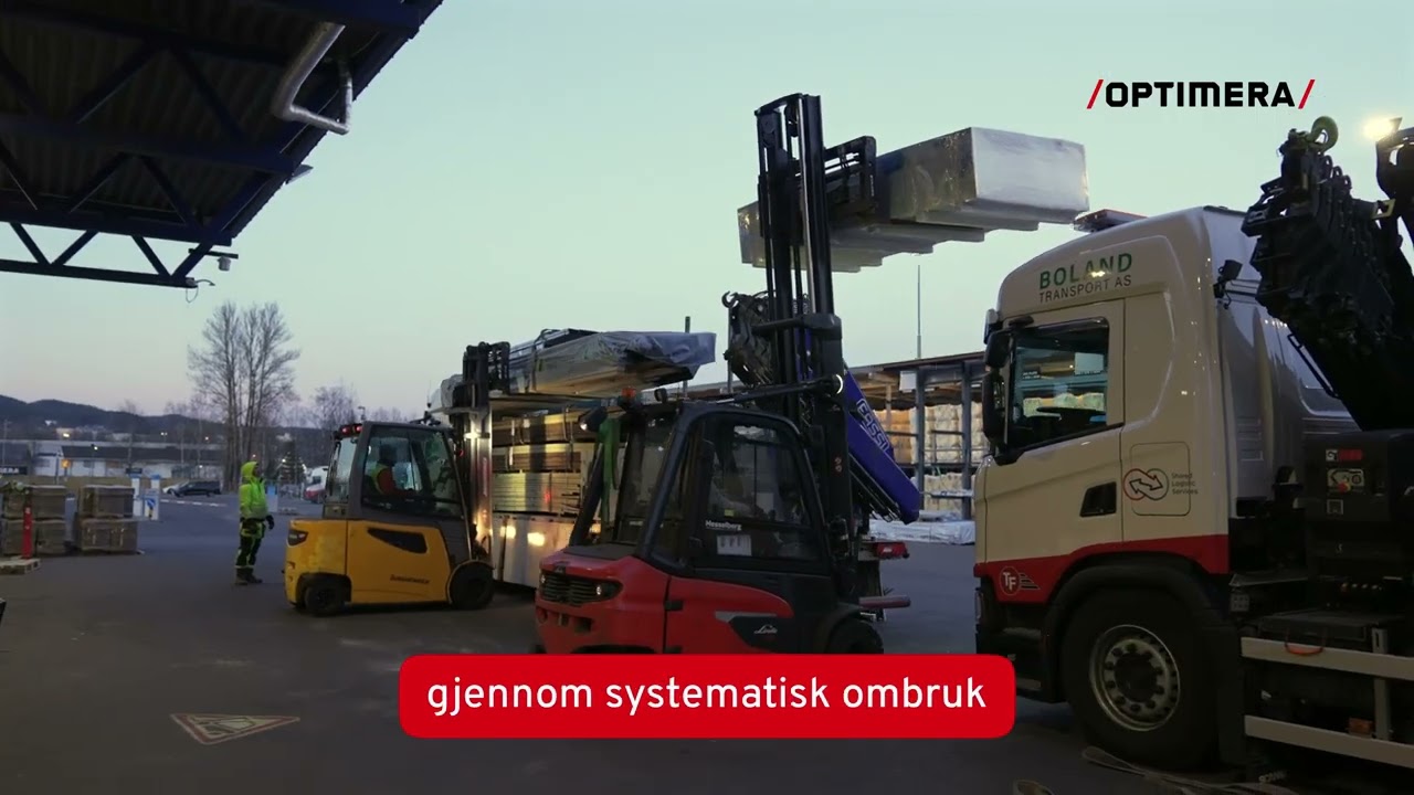 Mellomlagring & ombruk | Optimera Byggeplasslogistikk