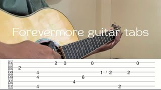 Forevermore - Guitar tabs (fingerstyle) 