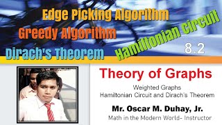 Hamiltonian Circuit and Hamiltonian Graph |Theory of Graph | Lesson 8 | Math in the Modern World