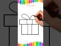 رسم الهدايا كيفية الرسم شورت فن رسم الهدايا كيفية الرسم شورت فن