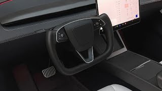 Model Y Juniper Refreshed Yoke Steering Wheel Full Demo / Installation Video