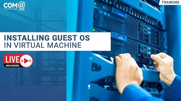 Installing Guest OS in Virtual Machine | VMware vSphere Administration | Live Session