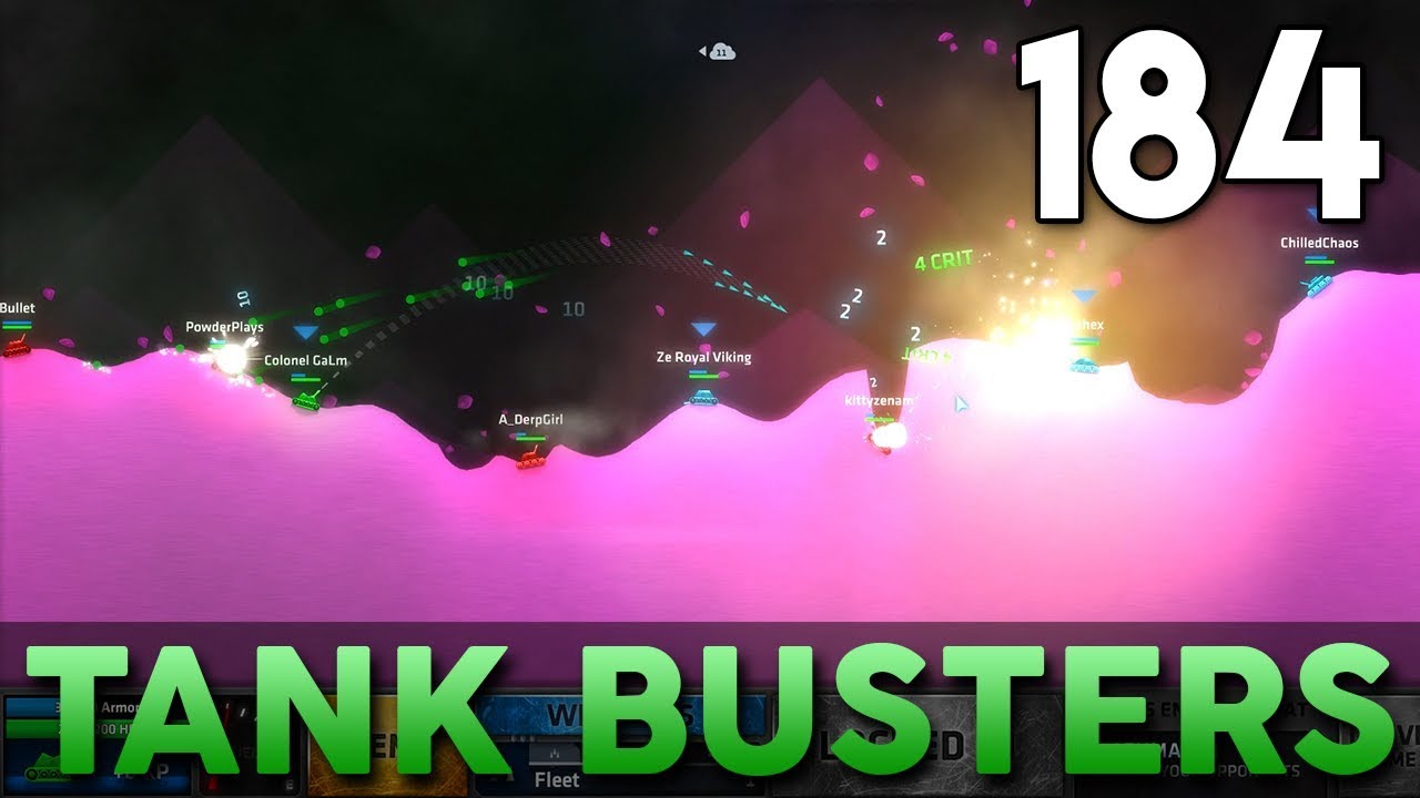 [184] Tank Busters (Let's Play ShellShock Live w/ GaLm and Friends ...