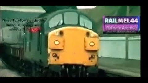 Class 37 grunting with freight. Powerhouse of British Freight.