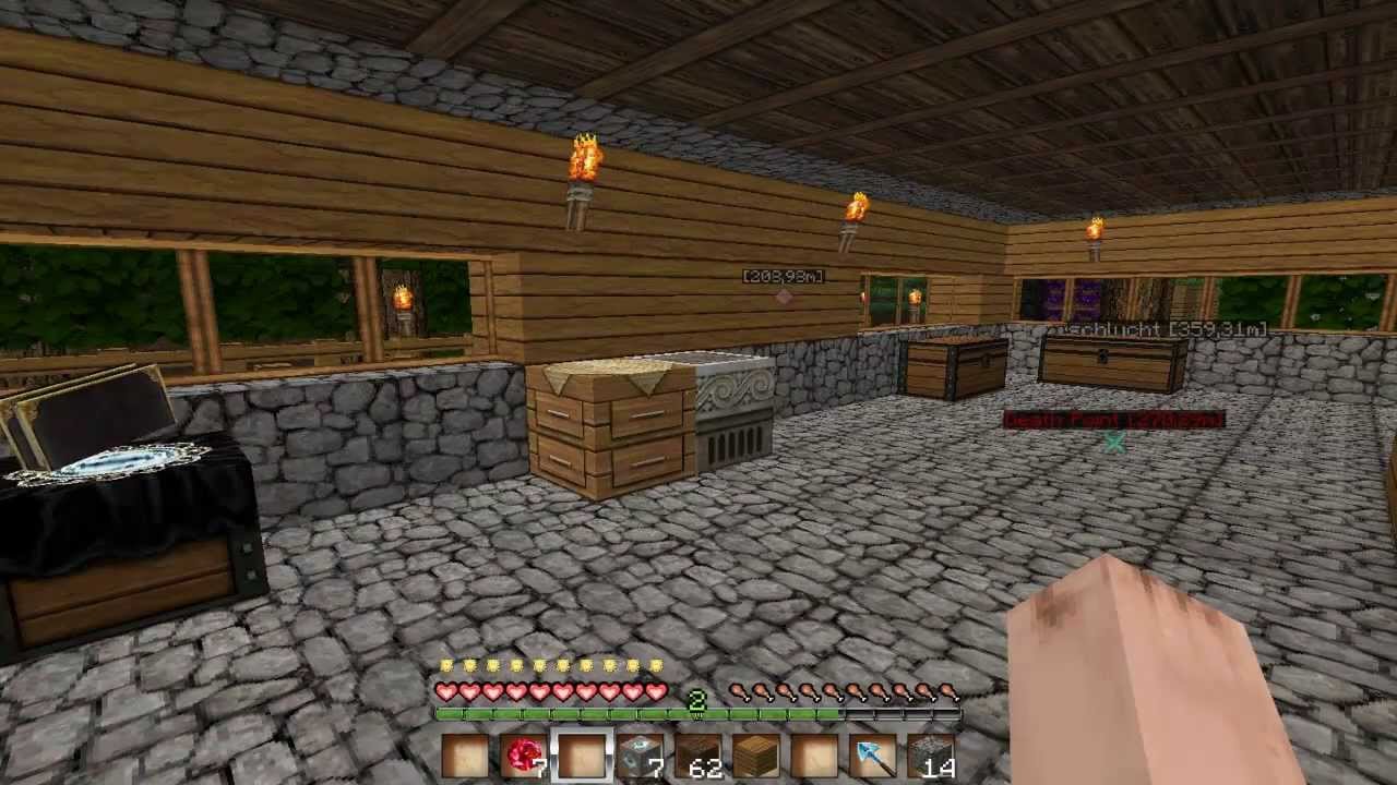 Minecraft Tutorial Wie baue ich einen Zaubertisch YouTube