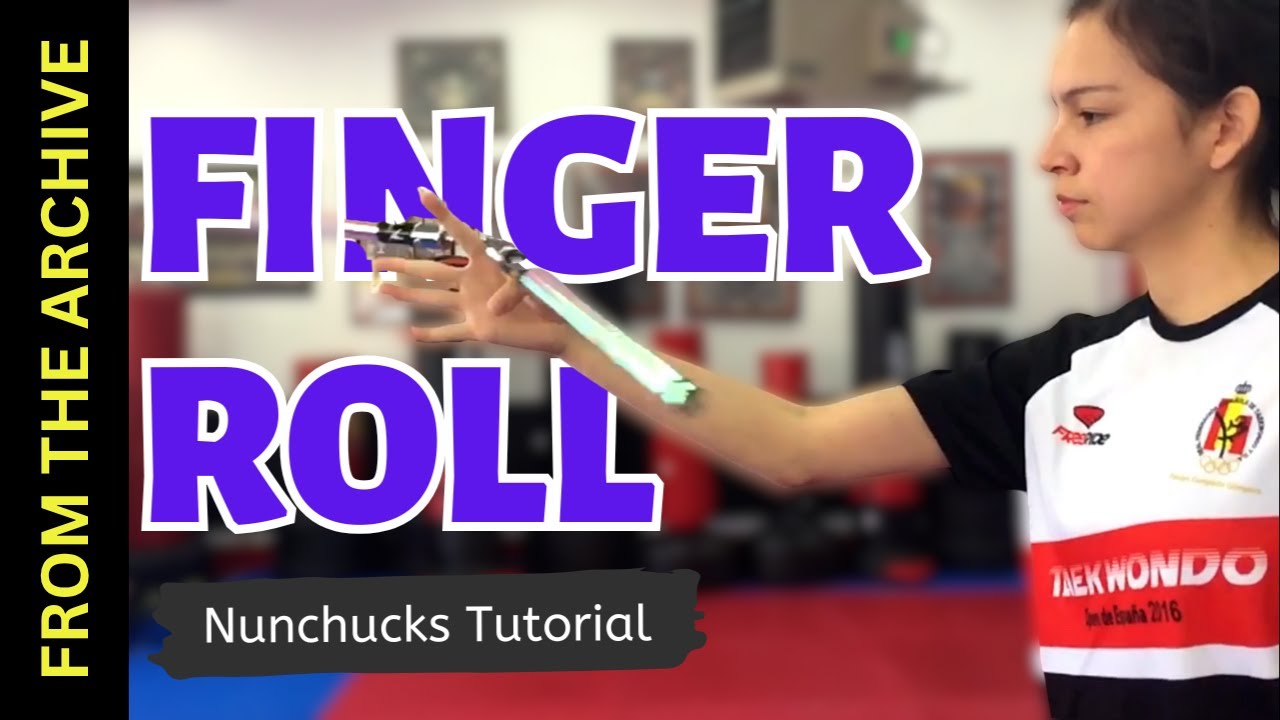Nunchucks Tutorial   Finger Roll