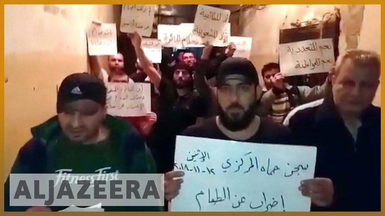 🇸🇾 سجناء سوريون مضربون عن الطعام احتجاجاً على أحكام الإعدام | الجزيرة الإنجليزية