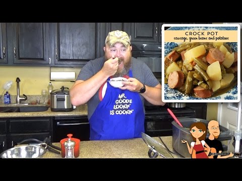 Crock Pot Green Beans with Sausage and Potatoes