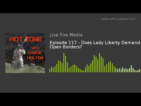 Episode 117 - Does Lady Liberty Demand Open Borders? newspaper mockup