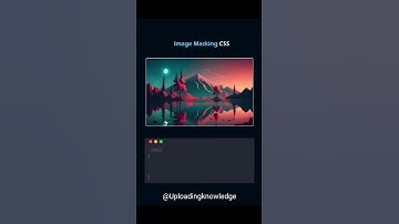 CSS Masking Effect  Create Stunning Visuals with One Line! #coding #webdesign #cssanimation