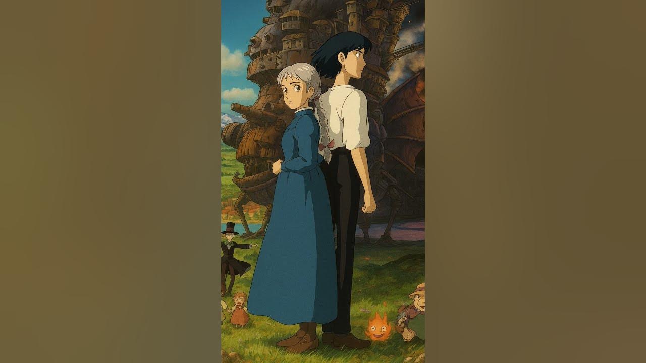 Howl's Moving Castle #ai #shorts #movie #music #ost