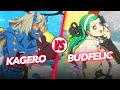 High level ggst gameplay happy chaos vs aba  kagero vs budfelic  strive replay