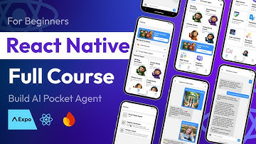 React Native Full Stack App | Expo, Firebase and AI | AI Pocket Agent | Tubeguruji