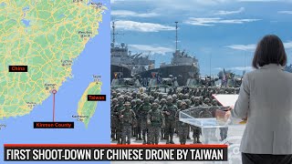 #Taiwan takes action - Chinese drone downed !