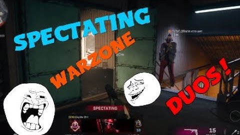 Spectating Warzone Duos With Eddie