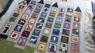 Harry Potter Quilt - Machine Quilting with Natalia Bonner