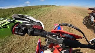 Lap of Two Valleys Track N Trail enduro practice on Beta 300RR
