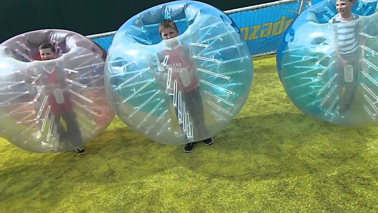Kyle Nagy 10th Birthday Zorb Party video 1
