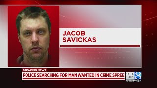 Kent County deputies seek man in 2-state crime spree