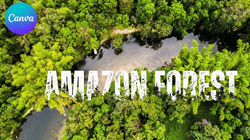 Forest Text Effect in Canva | Create Nature Typography