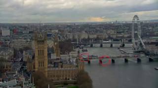 A video of Westminster Bridge shows the moment a car speeds onto the pavement to run over pedestrians with a person seen jumping into the River Thames below.
(ROUGH CUT- NO REPORTER NARRATION)

A vide