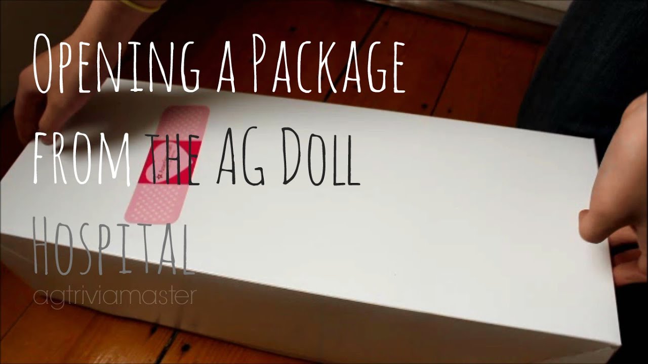 Opening an AG Doll Hospital Package! YouTube