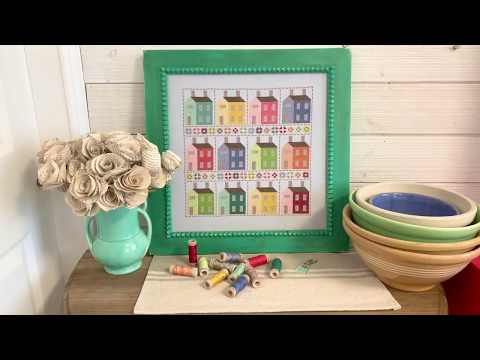 DIY Frame Cross Stitch Tutorial