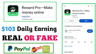 Reward Pro-Make money online App I Reward Pro Real Or Fake I Reward Pro App Payment ProoF I Reward screenshot 4