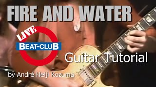 "Fire and Water" (FREE)  - Guitar Tutorial (Beat Club 1970 Live Version)