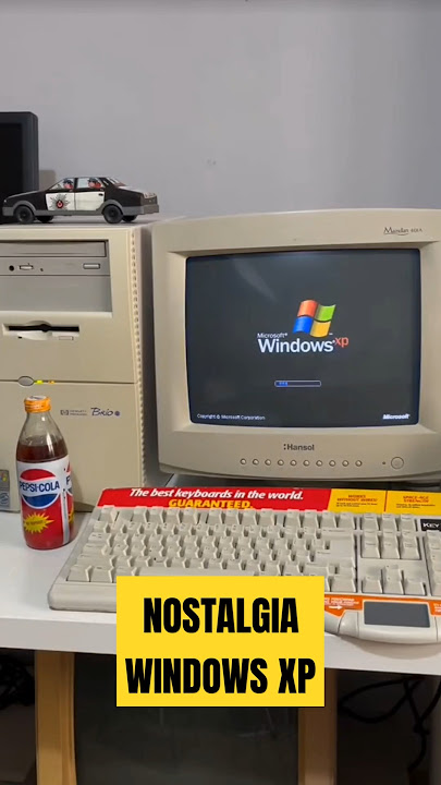 ASMR Start Up Windows XP, Nostalgia #vintage, #oldschool #retro