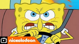 SpongeBob SquarePants | Car Chase | Nickelodeon UK