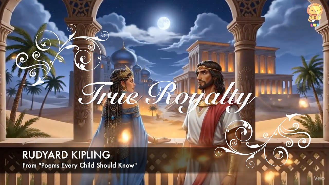✨ TRUE ROYALTY - Rudyard Kipling | Musical Poem - LeoWorldFun
