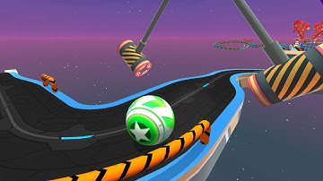 Sky Rolling Ball 3D - All Levels Gameplay Android, iOS #69 ( Level 573 - 583 )