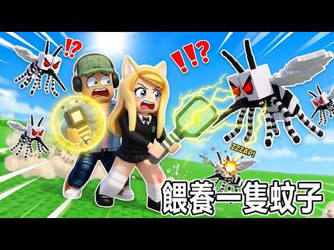 餵養一隻蚊子：危險！喂血之後，直接升級巨型魔蚊獸😱？！……Feed A Mosquito ROBLOX