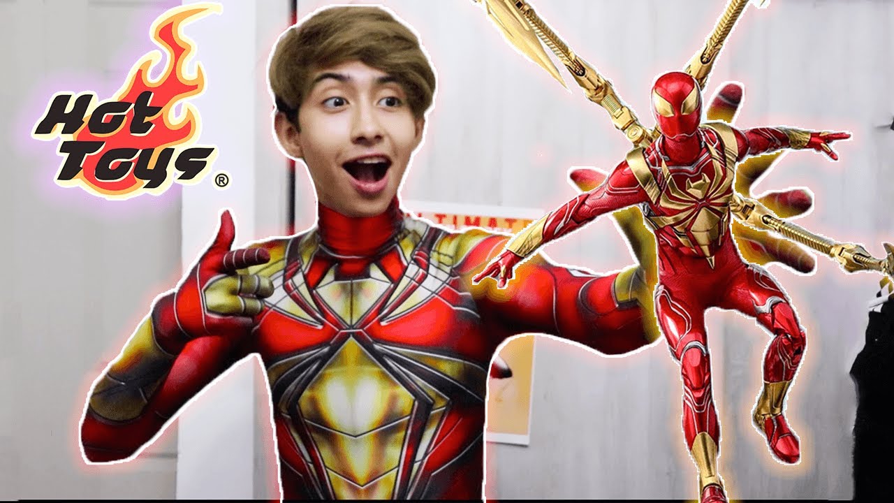 MI NUEVO HOT TOY DEL IRON SPIDER CLÁSICO/ IVANSPIDEY