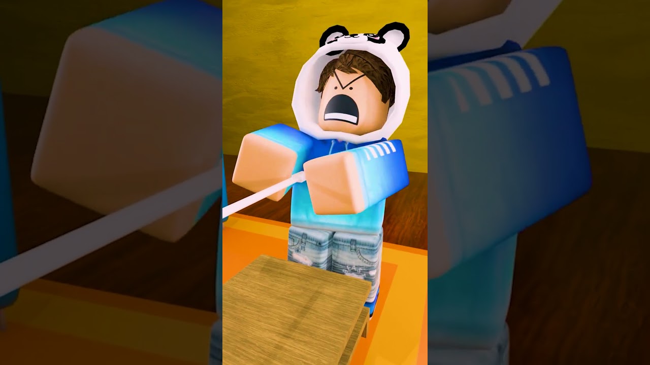 When YOU and BRO got 1% battery left 🤣 Roblox Meme #roblox #memes #animation #shorts #tiktok