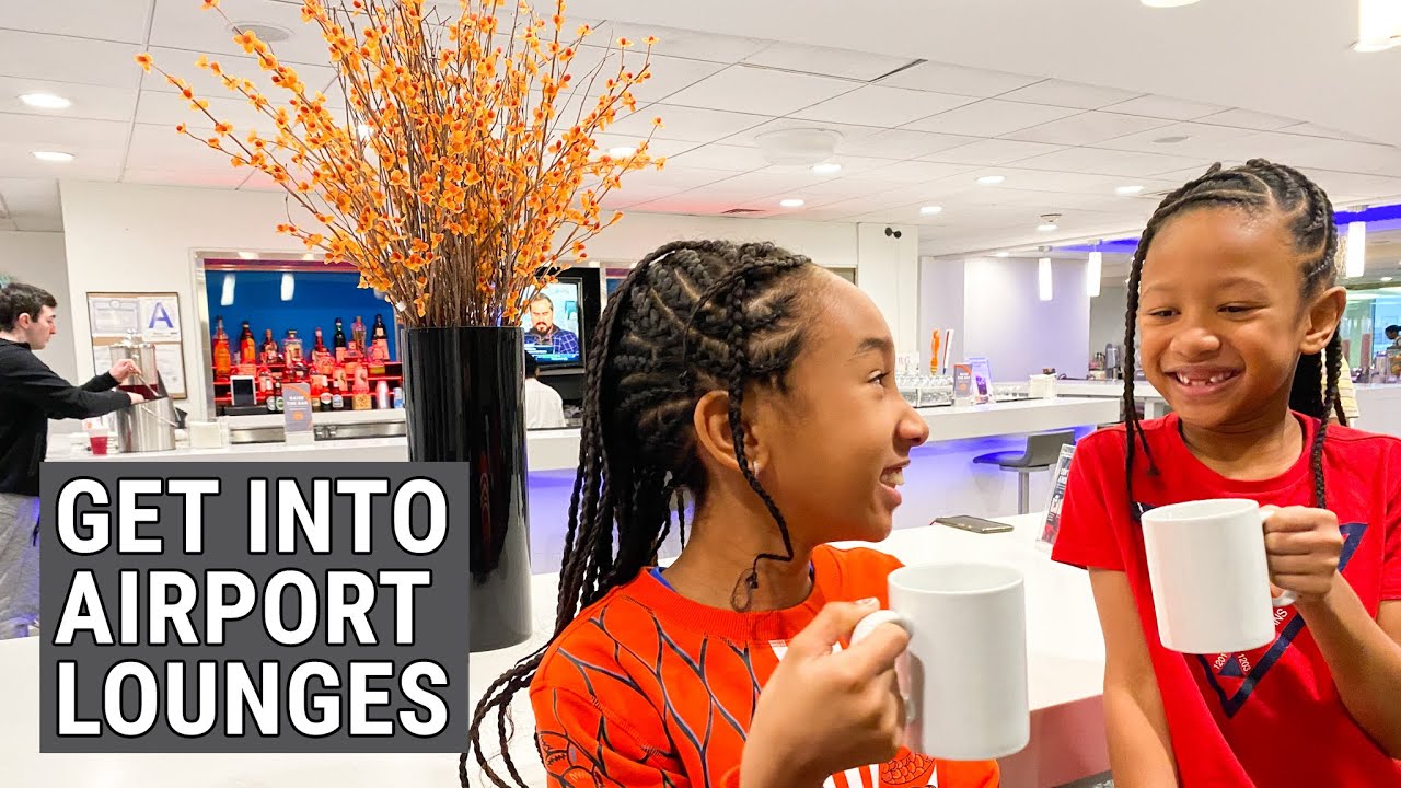  how to get access to airport lounges youtube
