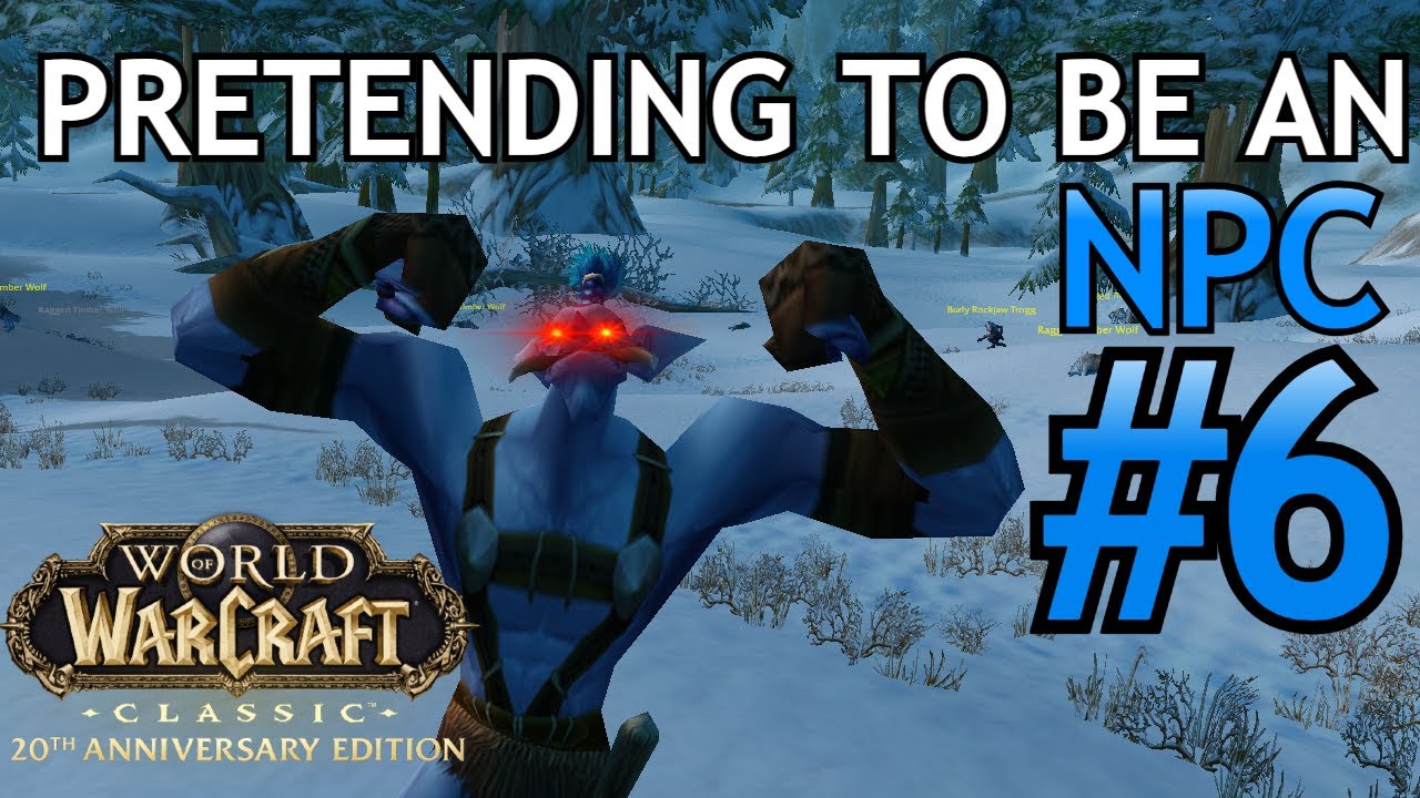 WOW TBC  SPINESHATTER- SPEEDLEVELING PALADIN AND NEW NPC CHAR - NPC TROLLING Hairball Crisis