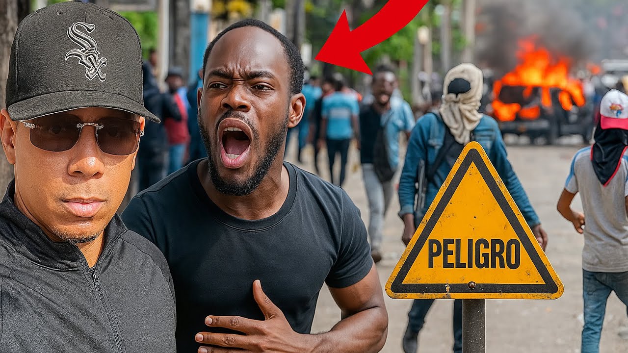 HAITIANOS SE AMOTINAN EN PLENA ENTREVISTA EN LA FAVELA MATA MOSQUITO | FRIUSA