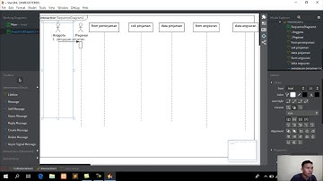 Tutorial cara membuat sequence diagram menggunakan Star UML