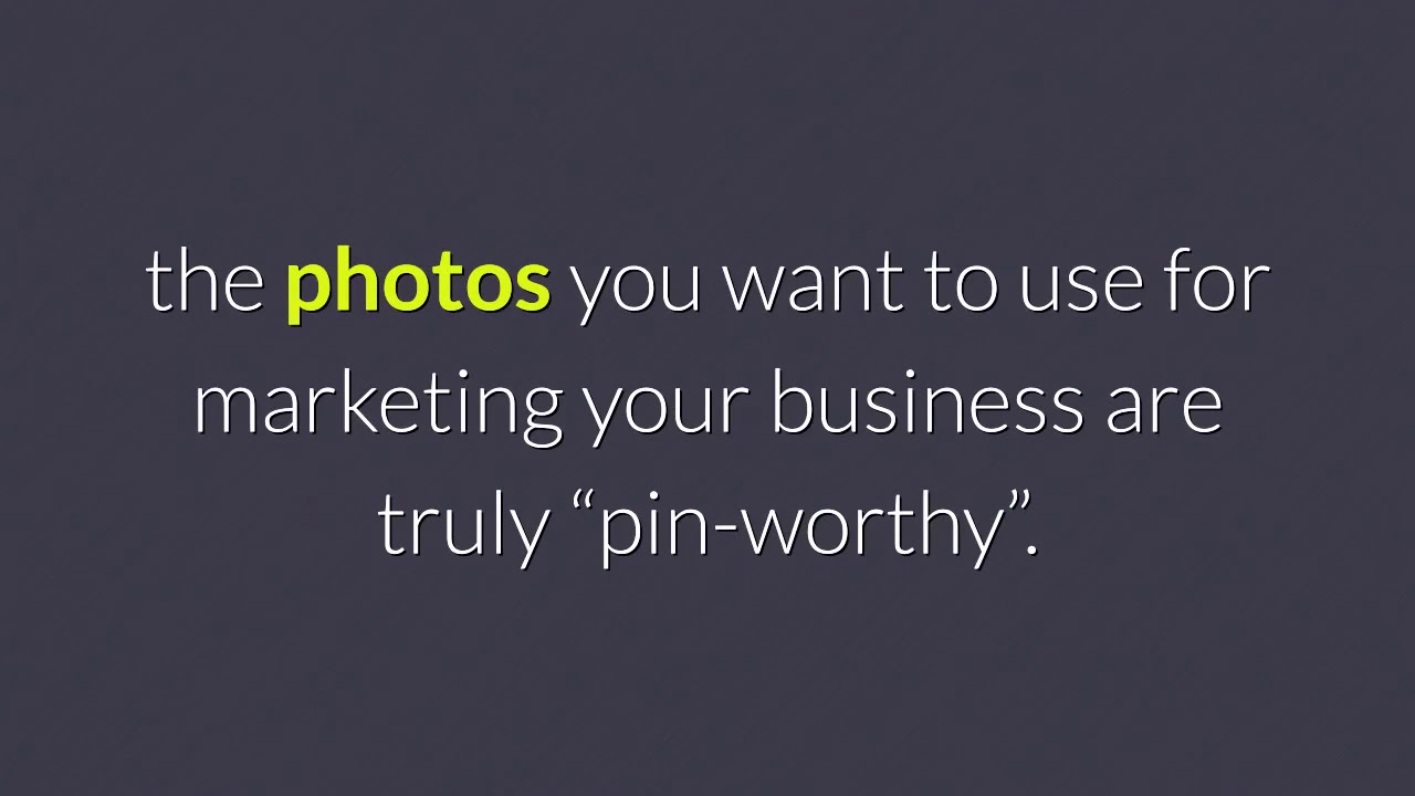 choosing the right pictures