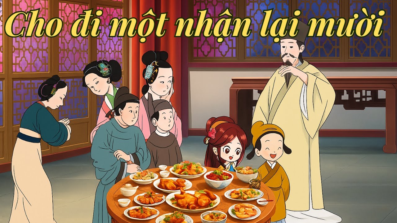 MUỐN có thì phải cho - TIỀN BẠC PHÚ QUÝ không tự nhiên mà có - CÓ RỒI không có ĐỨC không thể giữ