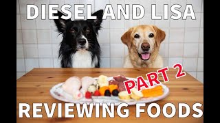 DOGS REVIEW 10 RAW FOODS (ASMR) | PART 2