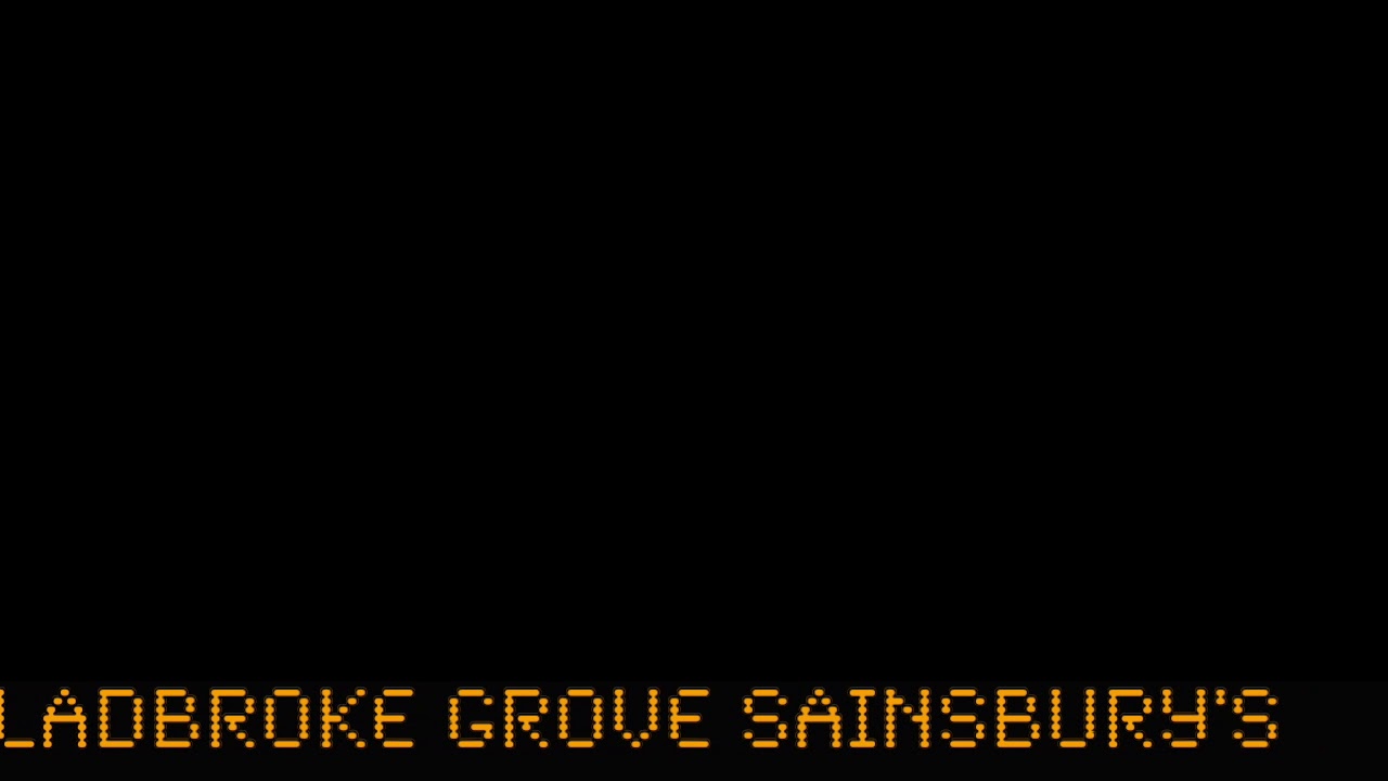 Ladbroke Grove Sainsbury's YouTube